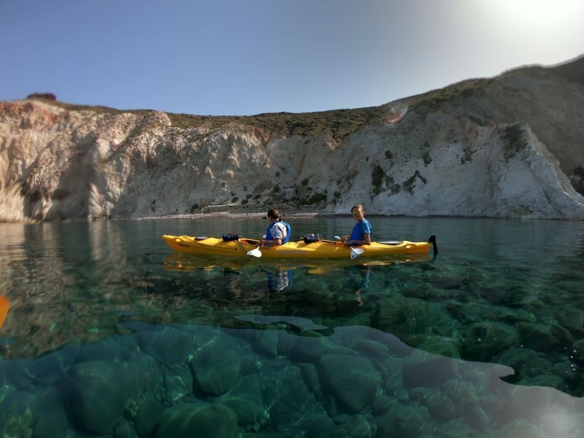 Santorini: Sea Caves Kayak Trip with Snorkeling and Picnic - Akrotiri coastline paddling: where the views come with less effort than you’d expect