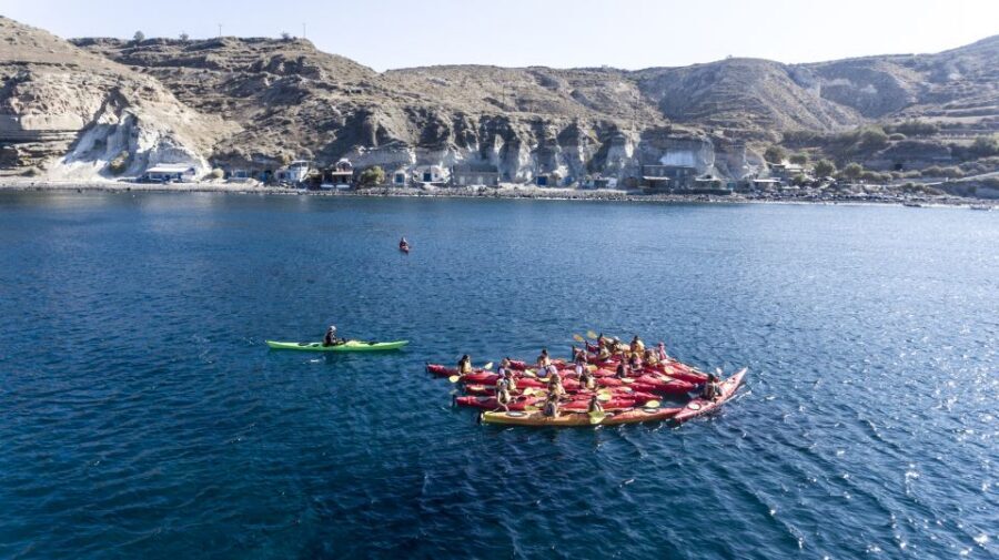 Santorini: Sea Kayaking with Light Lunch - Mesa Pigadia Meeting Point and the First Paddle Mindset