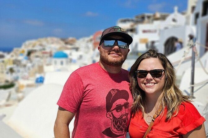 Santorini Semi-Private Small Group Sightseeing Tour - Firostefani’s quick stop: blue-domed photo moments in 30 minutes
