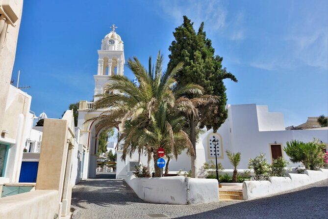 Santorini Shore Excursion in Style- by the Katsipis Family - Stop 6: Perissa black sand beach with swim-friendly time