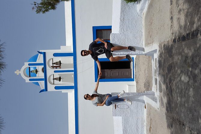 Santorini Sightseeing Private & Custom Made Tour - Perissa black sand: 7 km of volcanic shoreline and water time