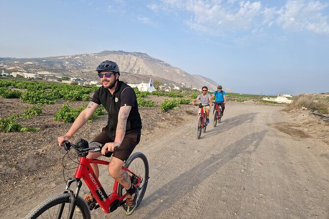 Santorini Small Group Guided E-bike Tour & Local Tomato Museum - The Tomato Industrial Museum at Vlychada starts the story in the weirdest, best way