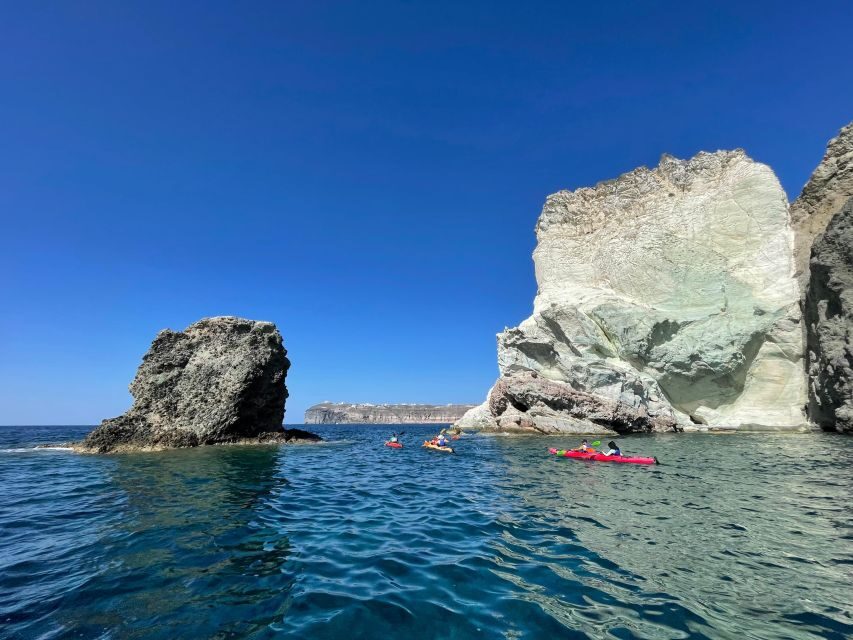 Santorini: South Sea Kayaking Tour with Sea Caves and Picnic - The Safety Briefing That Helps Beginners Feel Normal