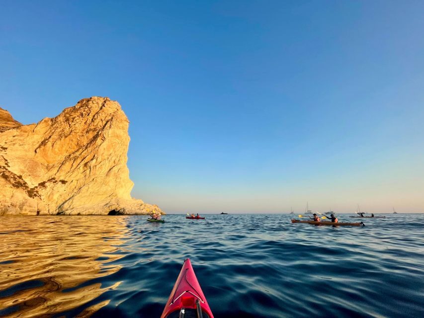 Santorini: South Sea Kayaking Tour with Sea Caves and Picnic - White Beach Swim and Snorkel: What You Should Expect