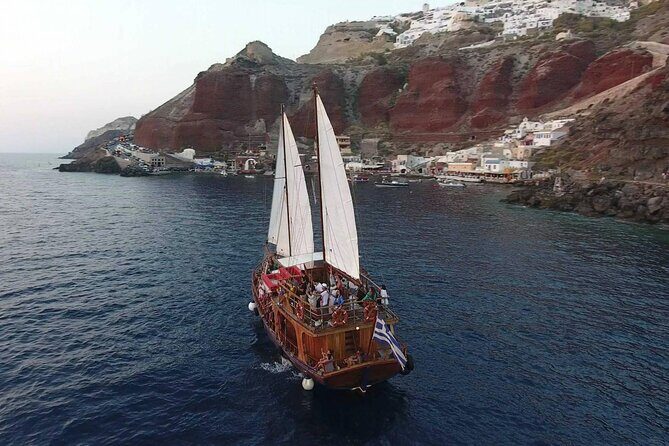 Santorini Sunset Cruise in Caldera - The sunset sail around the caldera: where the timing matters