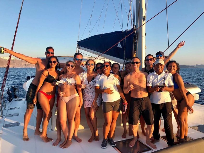 Santorini: Sunset Cruise with Greek Dinner and Transfer - Drinks and Service: The Crew Makes or Breaks a Sunset