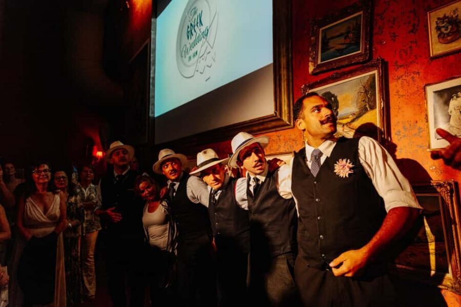 Santorini: The Greek Wedding Show Entry Tickets - Zorba, Syrtaki, and the optional pressure to dance