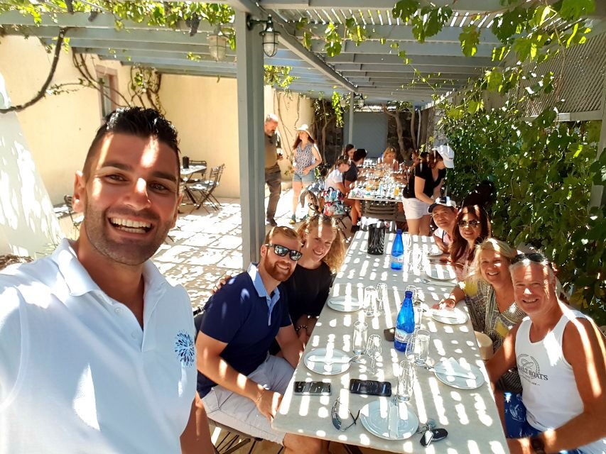 Santorini: Through the Grapevine Tour Winery Tasting Tour - The luxury minivan ride: comfort plus context between wineries