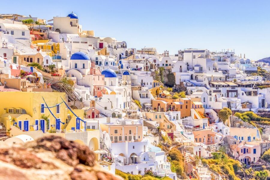 Santorini: Top Sights Day Trip, Wine Tasting, & Oia Sunset - Profitis Ilias: the island-wide view + monastery calm
