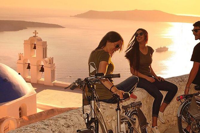 Santorini Tour on Electric Bikes & Scooters - Megalochori’s wine roads: tasting, kritharoboukie, and local food culture