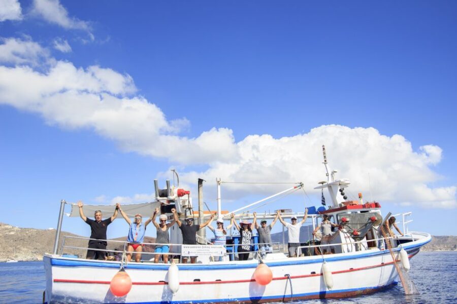 Santorini: Traditional Fishing Trip and Fresh Fish Lunch - Swim, snorkel, and the calm-sea break you’ll remember