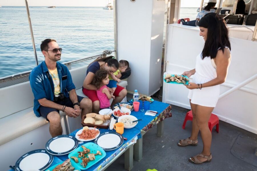 Santorini: Traditional Fishing Trip and Fresh Fish Lunch - Lunch: from catch to grill, served with sides and drinks