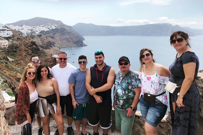 Santorini Unique Experience - Road Tour - Entering Oia’s main street for caldera views that are worth the early crowds