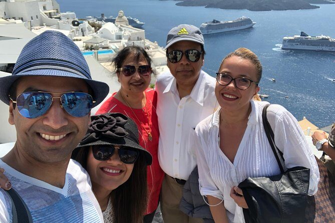 Santorini Unique Experience - Road Tour - Megalochori’s colorful doors: where the tour feels slower and more human