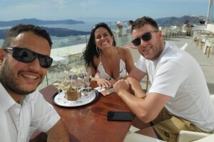 Santorini Unveiled. A Private Tour of Hidden Vistas and Wines - Profitis Ilias monastery summit: the island-wide perspective at 600 meters