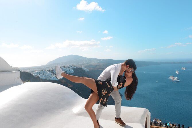 Santorini Vacation Photoshoot - The Blue Domes photo moments: why pro access changes the result