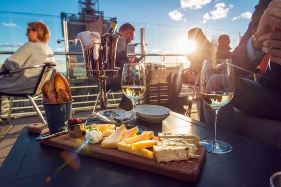 Santorini: Volcano and Hot Springs Sunset Dinner Cruise - Nea Kameni Volcano: The Hike That Gives You the Caldera Perspective
