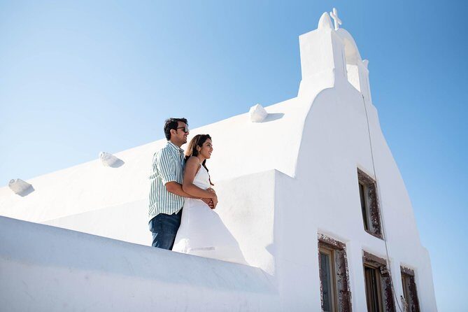 Santorini Walking Tour with a Personal Photographer - Imerovigli in the evening: similar drama, calmer feel