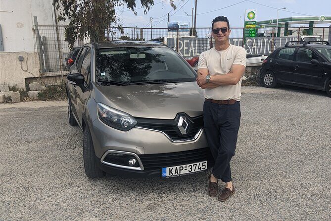 Santorini Welcome pick ups - The chauffeur factor: Panos, punctual pickups, and helpful local tips