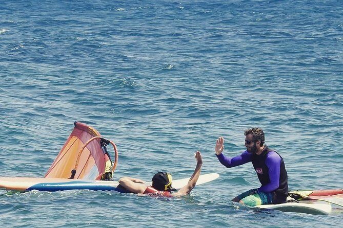 Santorini Windsurfing lessons - The Windsurfing Flow: From Theory to First Control