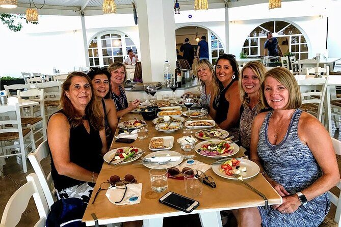 Santorini Wine and Food Experience with pick up included - Stop 1: the first tasting flight and the start of the wine story