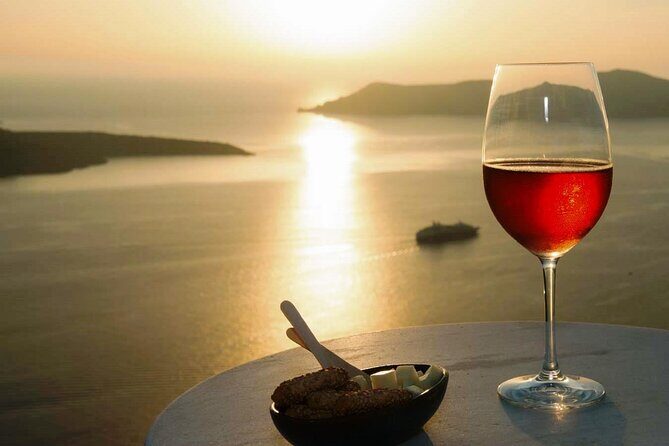 Santorini Wine Tasting: Day or Sunset Private Tour - Stop 1 at Gaia Winery (or Anhydrous): The Starter Tastings and Pairing Bites