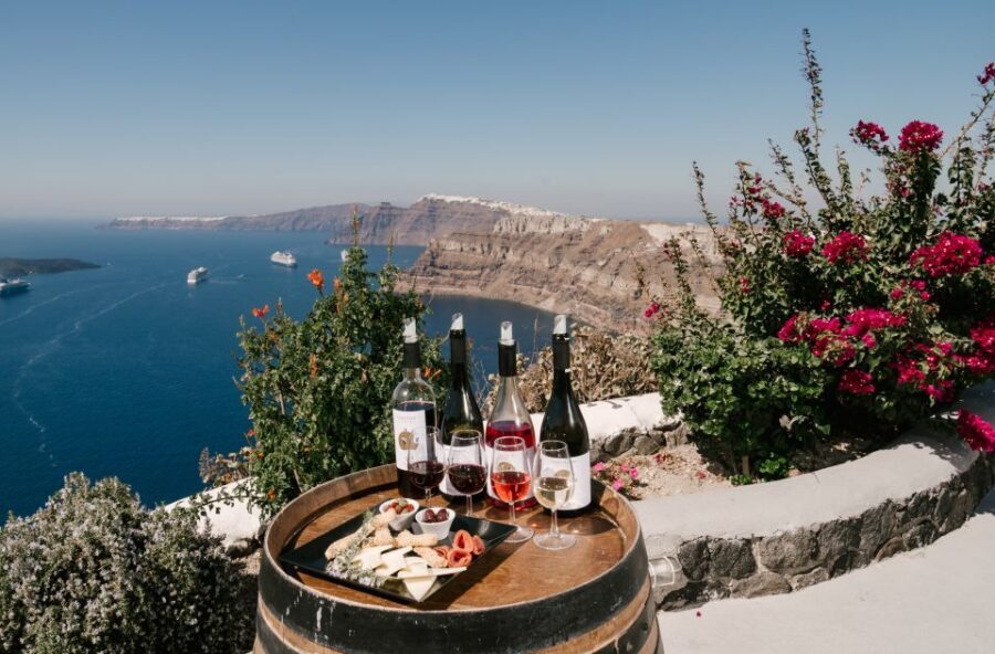 Santorini: Wine Tasting Tour to 3 Wineries with Transfer - Key highlights to look for