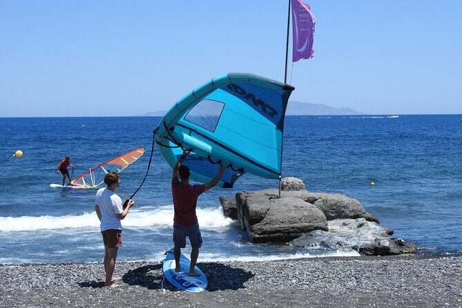 Santorini Wing Foil Surf Lesson for Beginners - What You Should Bring (So the Lesson Feels Easy)