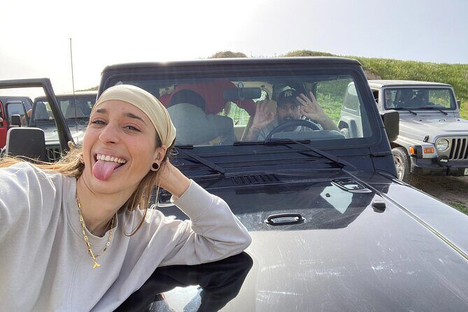 Santorini Wrangler Jeep Afternoon Convoy Tour - Wranglers, permissions, and the reality of driving license checks