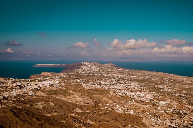 Santorini_Panoramic Tour - Megalochori: Finish with a calmer village and classic alleys