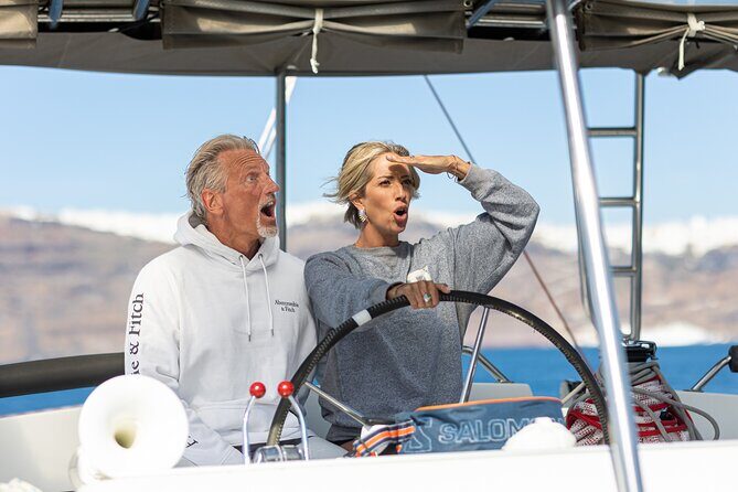 Semi Private Santorini Catamaran Tour - Nea Kameni: Snorkeling and Swimming Time That Changes the Day
