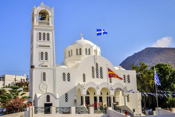 SKIP CABLE CAR® The Original Santorini Tour for Cruise Passengers - Finikia blue-domes: iconic photos without the worst crowd crush
