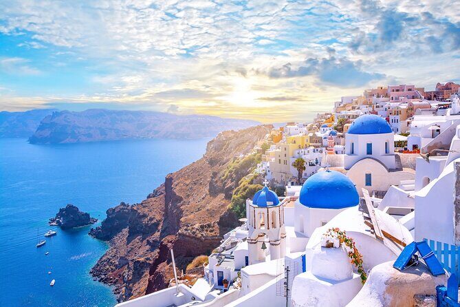 SKIP CABLE CAR® The Original Santorini Tour for Cruise Passengers - Perivolos Black Beach: swim time and a good reset