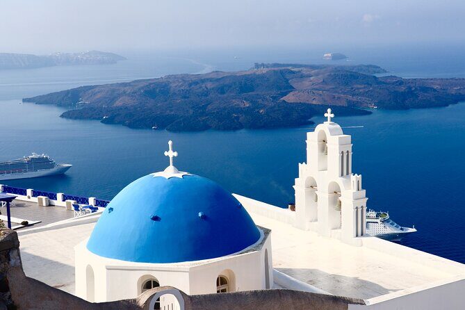 Skip Gondola Private Tour : Cruise Port pick up included - Pyrgos and the Monastery of Prophet Elias: calmer streets and high views