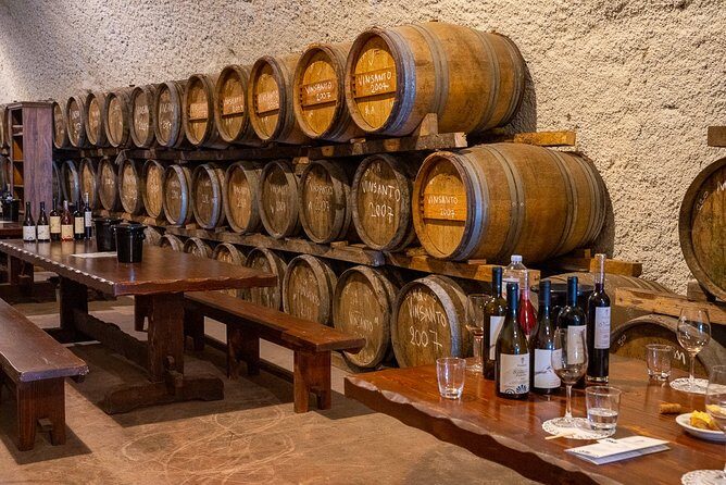 Small-Group Greek Food and Wine Tasting Tour in Santorini - Meze dinner with local wine: what you’ll eat and why it fits the day