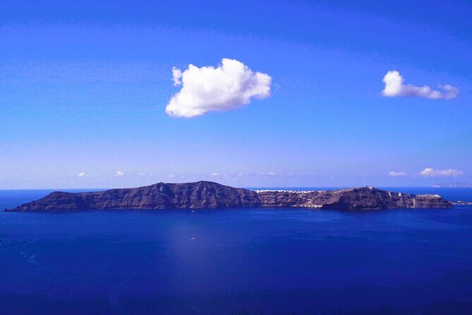 Smooth and Fun Taste of Santorini Private Tour - Monolithos Beach’s Black Sand and a Three-Generation Sea-View Meal
