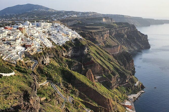 SUV Santorini Highlights Private Tour - Perivolos Black Beach: The Cooling-Down Portion of the Day