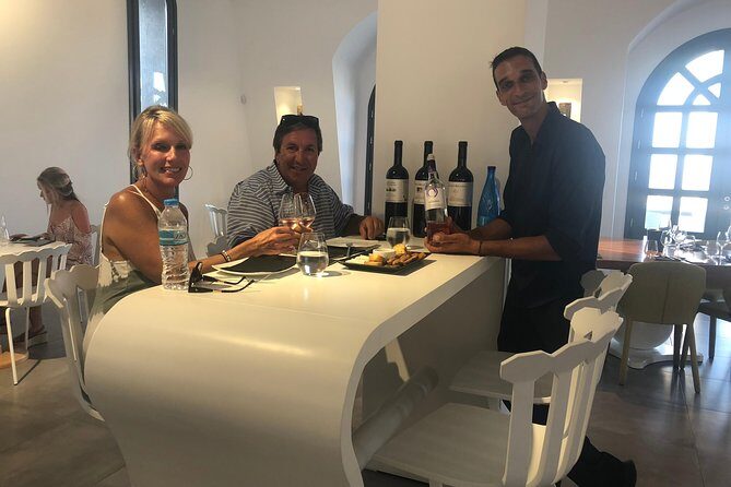 The Art of Wine - A Real taste of Santorini - Art Space: private cellar tours, 8 more wines, and a second palate reset