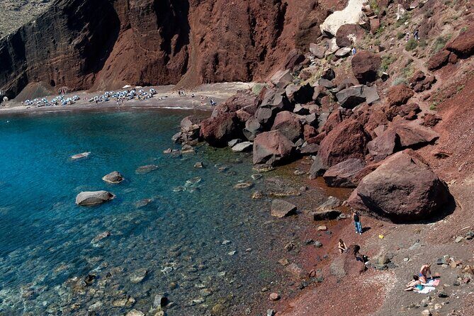 The Best of Santorini: 5-Hour Private Guided Tour of the Island - Perissa’s black sand: how to use your 30 minutes best