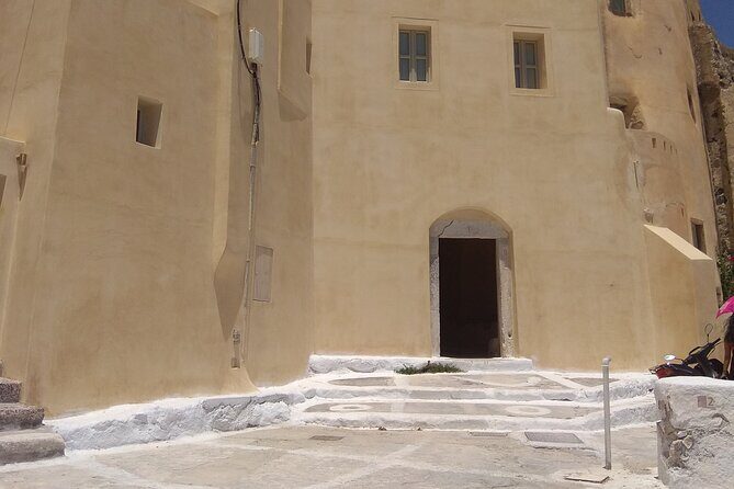Top Sights of Santorini with Wine Tasting and Sunset in Oia - Emporio’s Castelli Fortress Walk Through Medieval Streets